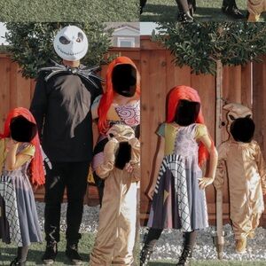 Nightmare before Christmas family costumes
